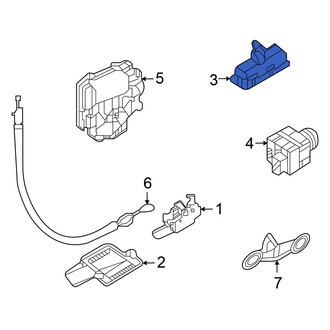 Volkswagen OE - Rear Liftgate Ajar Indicator Switch