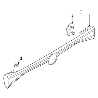 Volkswagen OE - Rear Lamps - Tail Lamps (On Lift Gate)