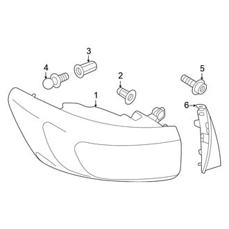 Volkswagen OE - Rear Lamps - Tail Lamps (On Body)