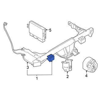 Volkswagen OE - Rear Trailer Hitch