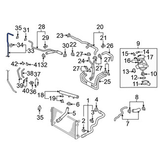 Volkswagen OE - Engine Coolant Overflow Hose