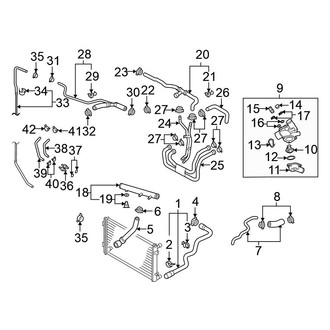 Volkswagen OE - Cooling - Hoses & Lines (With Rear Seat Heater)