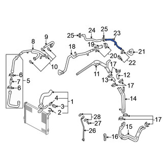 Volkswagen OE - Upper Radiator Coolant Hose