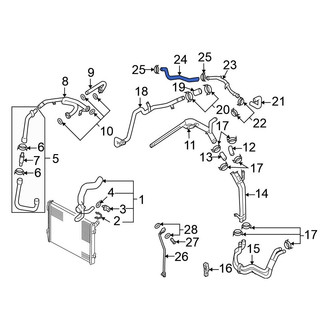 Volkswagen OE - Engine Coolant Overflow Hose