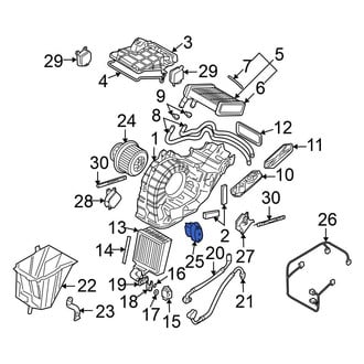 Volkswagen OE - HVAC Temperature Control Panel