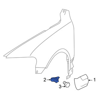 Volkswagen OE - Fender Molding Retainer