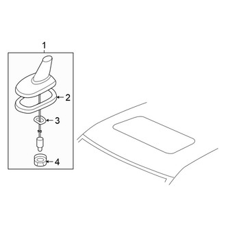 Volkswagen OE - Electrical - Antenna