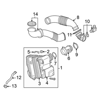 Volkswagen OE - Engine / Transaxle - Air Intake (3.0L)