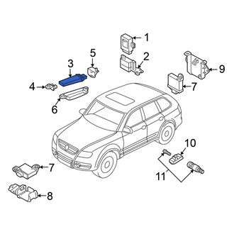 Volkswagen OE - Tire Pressure Monitoring System (TPMS) Antenna