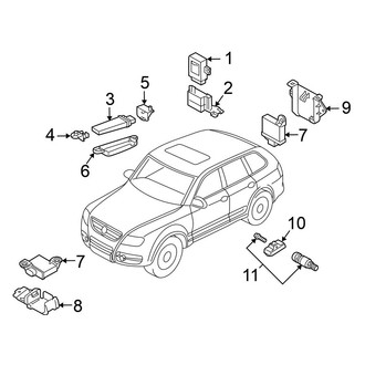 Volkswagen OE - Electrical - Tire Pressure Monitor Components (From 12/06)