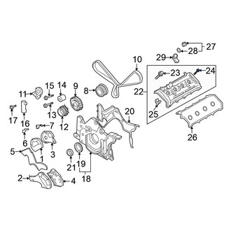 Volkswagen OE - Engine Valve Cover Bolt