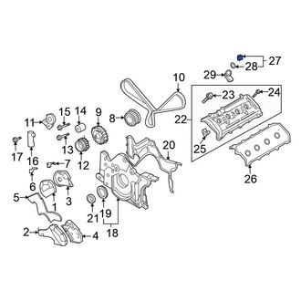 Volkswagen OE - Engine Oil Filler Cap