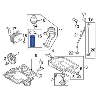 Volkswagen OE - Engine Oil Filter Element