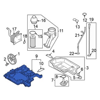 Volkswagen OE - Engine Oil Pan