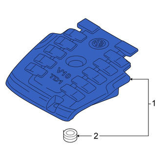 Volkswagen OE - Engine Cover