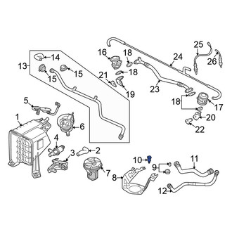 Volkswagen OE - Secondary Air Injection Pump Insulator