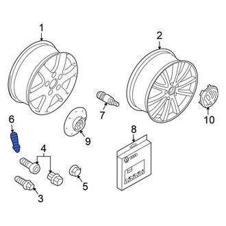 Volkswagen OE - Tire Valve Stem