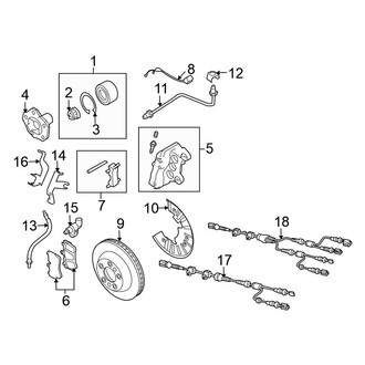 Volkswagen OE - Front Suspension - Brake Components (330 x 32 mm)