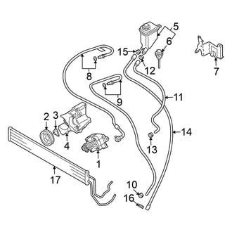Volkswagen OE - Steering Gear & Linkage - Pump & Hoses (Base 4.2L)