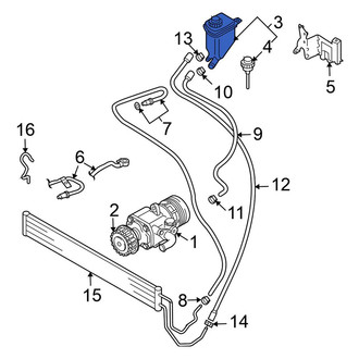 Volkswagen OE - Power Steering Reservoir