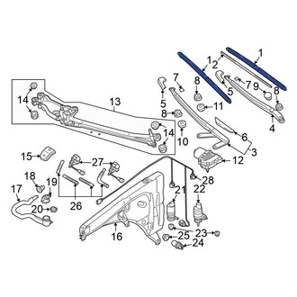 Volkswagen OE - Front Wiper Blade