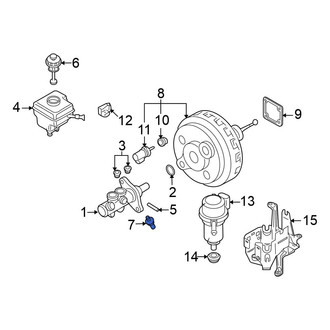 Volkswagen OE - Brake Fluid Pressure Sensor