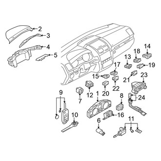 Volkswagen OE - Instrument Panel - Cluster & Switches