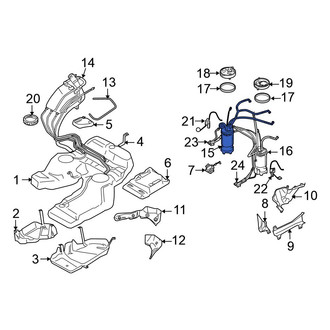 Volkswagen OE - Right Fuel Pump Module Assembly