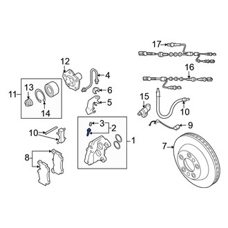 Volkswagen OE - Front Brake Bleeder Screw