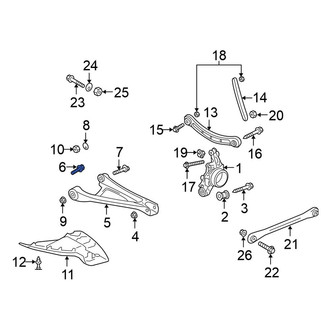 Volkswagen OE - Suspension Control Arm Bolt