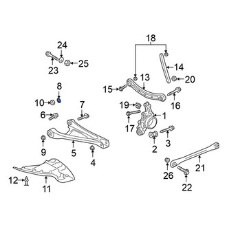 Volkswagen OE - Front Alignment Camber Adjusting Eccentric