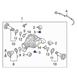 Volkswagen OE - Differential Housing Fill Plug
