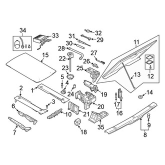 Volkswagen OE - Rear Body & Floor - Interior Trim