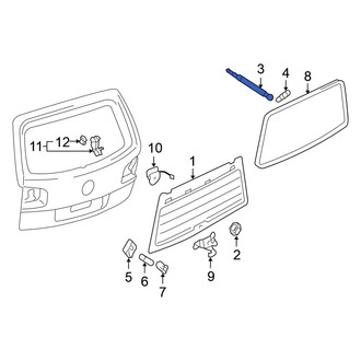Volkswagen OE - Back Glass Lift Support