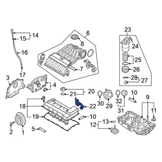 Volkswagen OE - PCV Valve Hose