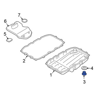 Volkswagen OE - Transmission Drain Plug