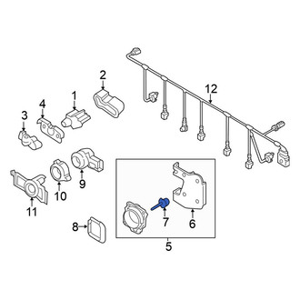 Volkswagen OE - Cruise Control Distance Sensor Hardware Kit