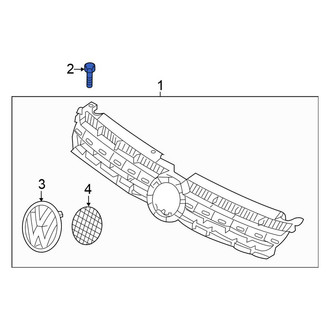 Volkswagen OE - Grille Bolt
