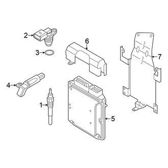 Volkswagen OE - Electrical - Ignition System (TDI Executive / TDI Lux / TDI Sport)