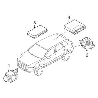 Volkswagen OE - Electrical Components (Cameras), (3.6L)
