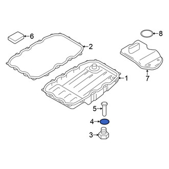 Volkswagen OE - Automatic Transmission Drain Plug Seal