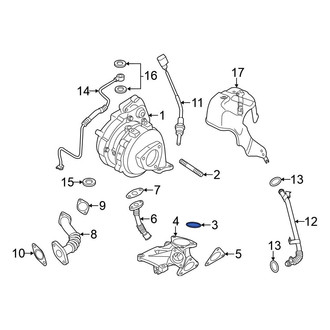Volkswagen OE - Turbocharger Gasket