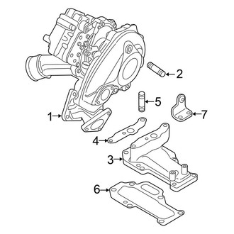 Volkswagen OE - Engine / Transaxle - Turbocharger & Components (TDI Executive / TDI Lux / TDI Sport)