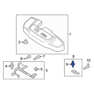Volkswagen OE - Engine Cover Stud