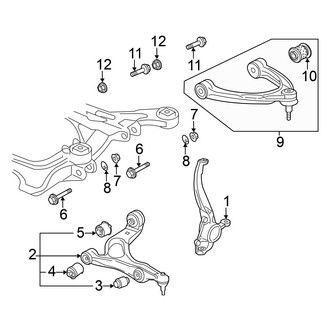 Volkswagen OE - Front Suspension - Suspension Components (Diesel / Gas)