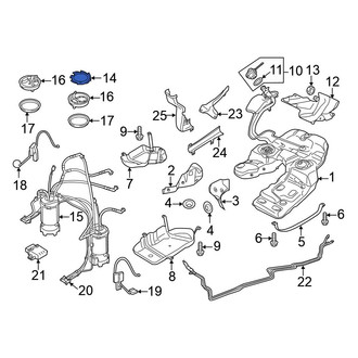 Volkswagen OE - Fuel Tank Lock Ring