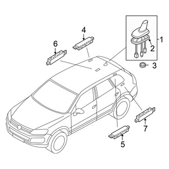 Volkswagen OE - Electrical - Antenna (FULL HYBRID EV-GAS (FHEV))