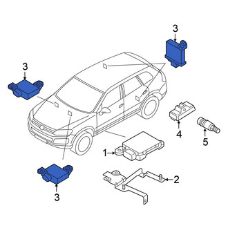 Volkswagen OE - Tire Pressure Monitoring System (TPMS) Transmitter