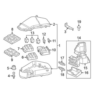 Volkswagen OE - Electrical - Fuse & Relay (Engine Compartment), (FULL HYBRID EV-GAS (FHEV))