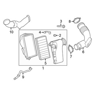 Volkswagen OE - Engine / Transaxle - Air Intake (FULL HYBRID EV-GAS (FHEV))